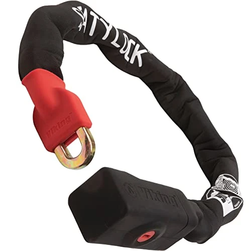 Bike Chain Lock with Key - Magnetic Patented Sold Secure Gold Rated - Heavy Duty Anti Theft - Smart Ultra Security..., Seatylock