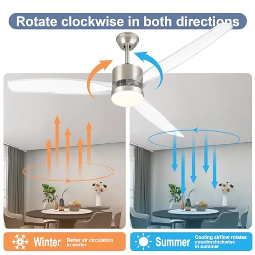 Smart Ceiling Fan with Light — Ceiling Fans, OKELI