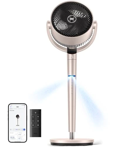 Smart Fan with Position-based Oscillation — Stand Fans, Dreo