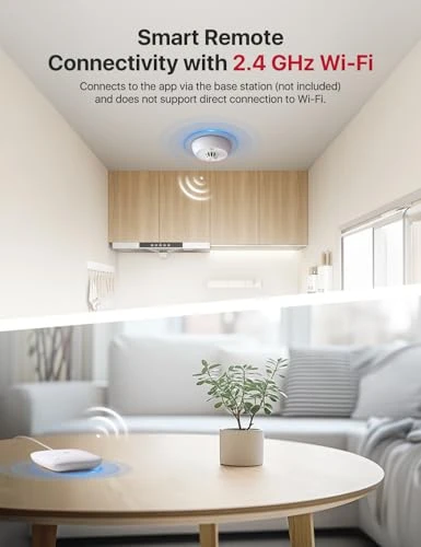 Smart Heat Alarm with 10-Year Sealed Battery — Home Climate Control, X-Sense