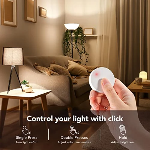 Smart Light Bulbs Mini Switch Remote Button Control — Smart Light Bulb, OREiN