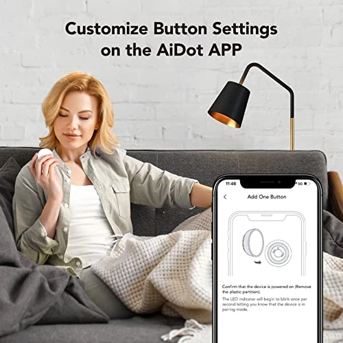 Smart Light Bulbs Mini Switch Remote Button Control — Smart Light Bulb, OREiN