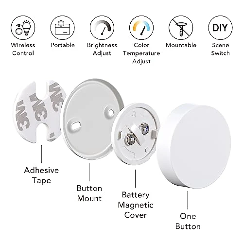 Smart Light Bulbs Mini Switch Remote Button Control — Smart Light Bulb, OREiN