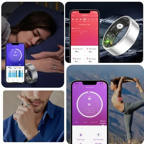Smart Ring Health Fitness Tracker — Smart Rings, viohead