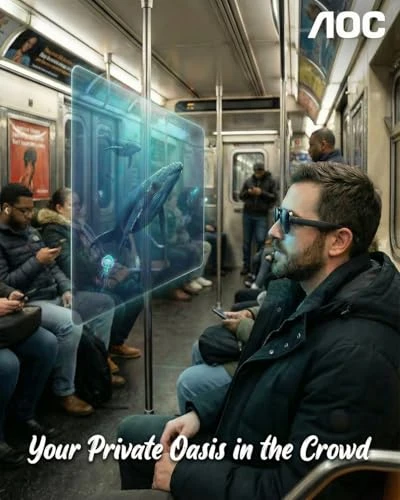 Air Mega AR/XR Glasses — Immersive Viewing, AOC