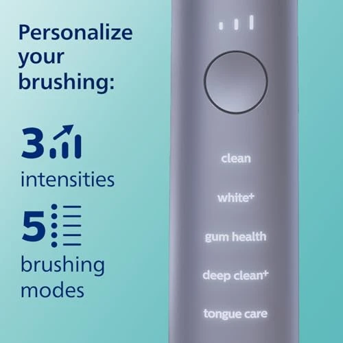 Electric Toothbrush with App, Pressure Sensor, and Brush Head Detection — Sonic Electric Toothbrushes, Philips