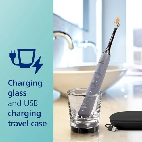 Electric Toothbrush with App, Pressure Sensor, and Brush Head Detection — Sonic Electric Toothbrushes, Philips