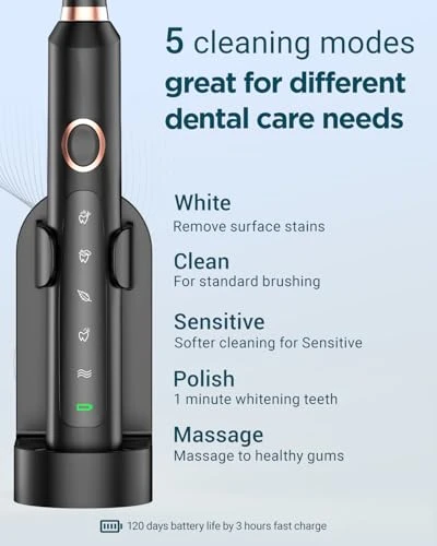 Electric Toothbrush — Sonic Electric Toothbrushes, Rtauys