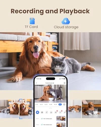 Indoor Security Camera with 2-Way Talk and Motion Detection — Cameras & Monitors, Mysight