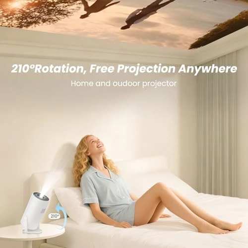 Mini Projector with WiFi and Bluetooth — Home Theater Projectors, TryLand