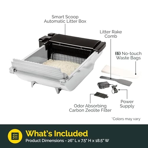 Semi Self Cleaning Cat Litter Box — Self-Cleaning, Pet Zone