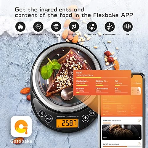 Smart Digital Food Scale with Nutritional Calculator — Weight Management Tools, UNIWEIGH