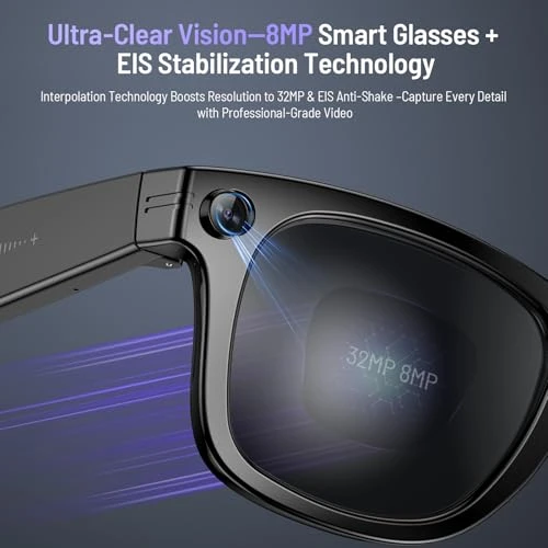 Smart Glasses with Camera, Translation, and AI Assistant — Smart Glasses, Demabon