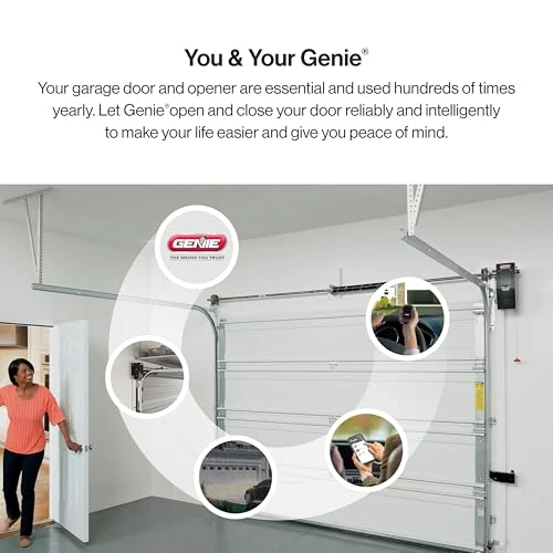 Wall Mount Smart Garage Door Opener, Genie