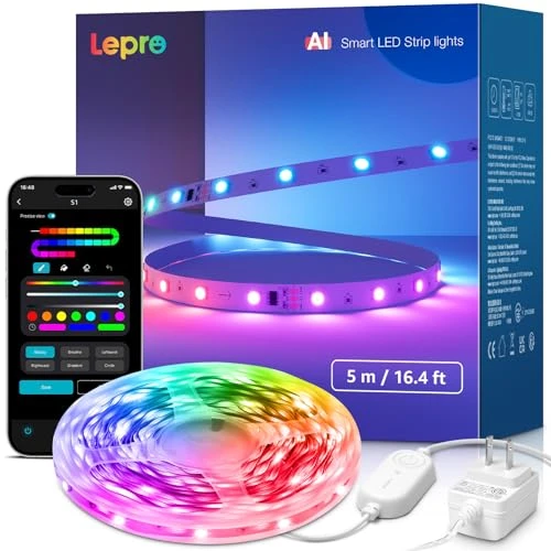 AI LED Strip Lights — LED Strips, Lepro
