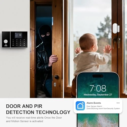 Alarm System for Home Security — Smart Home Security, LWOHSI