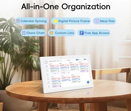 Digital Calendar Wall Touch Screen, AVIFOX