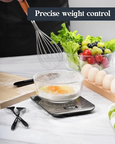 Digital Kitchen Scale with LCD Display and Tare Function — Precision Weighing Solutions, Tcsxady