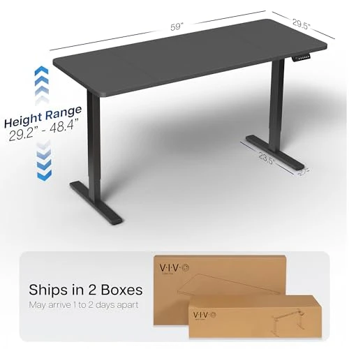 Electric Standing Desk with Memory Height Adjustment — Office, VIVO