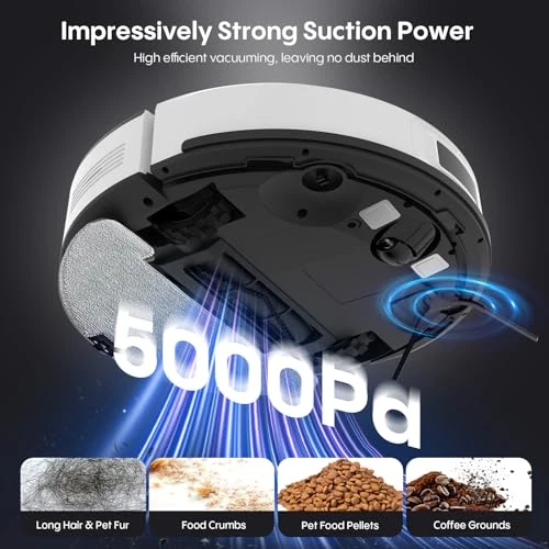 Robot Vacuum and Mop Combo with Self-Emptying Station — Robot Vacuum, Bagotte