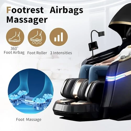 Smart 3D Full Body Massage Chair with SL Track — Beds & Tables, UTHWELL