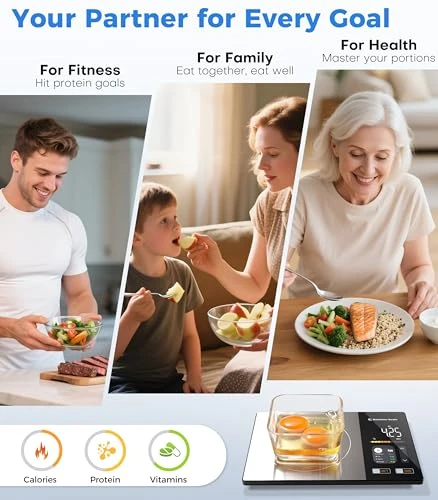 Smart Food Scale with Nutritional Calculator — Smart Scale, BakFee