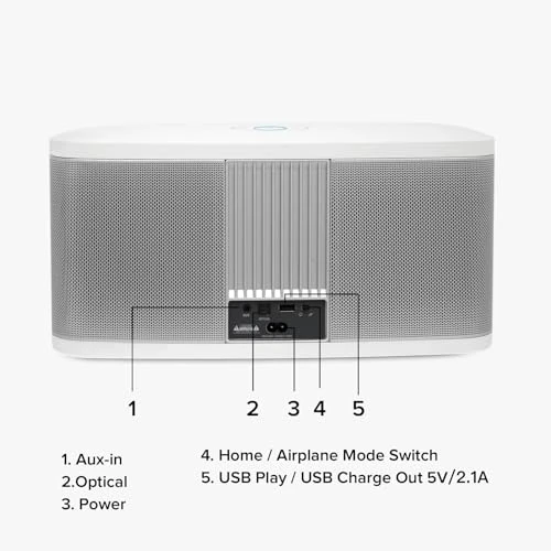 Upgraded Stadium Wi-Fi Bluetooth Smart Hi-Fi Speaker with Alexa Built-in — Built-In Audio Solutions, RIVA