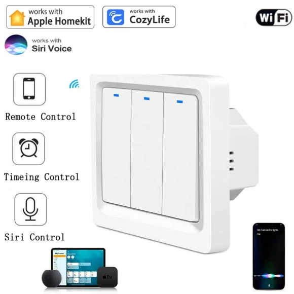WiFi Smart Light Wall Key Switch — Smart Switch