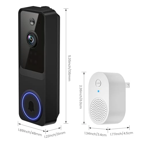 Wireless Doorbell Camera — Smart Home Security, SoraNari