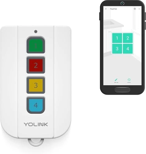 4-Button Smart Fob — Remote Controls, YoLink