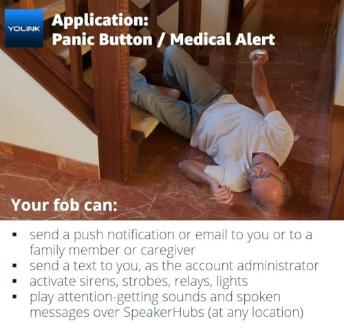 4-Button Smart Fob — Remote Controls, YoLink