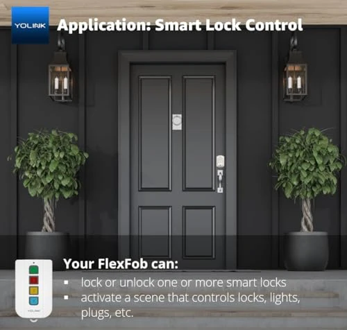 4-Button Smart Fob — Remote Controls, YoLink