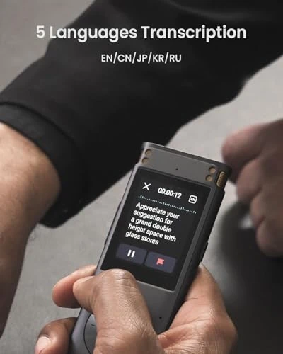 AI Voice Recorder with Playback and Transcription — Voice Recognition & Productivity Software, iFLYTEK