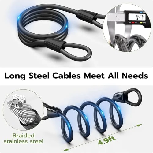 Bike U Lock with Fingerprint — U-Lock, Dhiedas