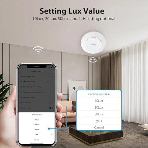 Human Presence Sensor with Light Switch — Motion Sensors, Haozee