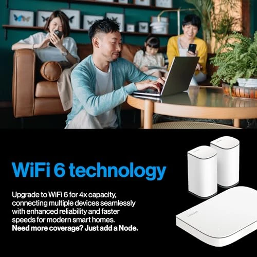 Multi-gig Micro Mesh WiFi 6 System — Mesh Wi-Fi Systems, Linksys