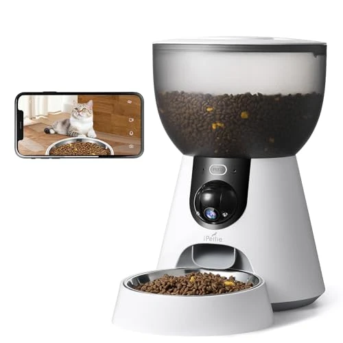 Smart Automatic Pet Feeder with Wide-Angle Camera — Automatic Feeders, iPettie