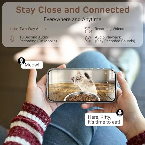 Smart Automatic Pet Feeder with Wide-Angle Camera — Automatic Feeders, iPettie