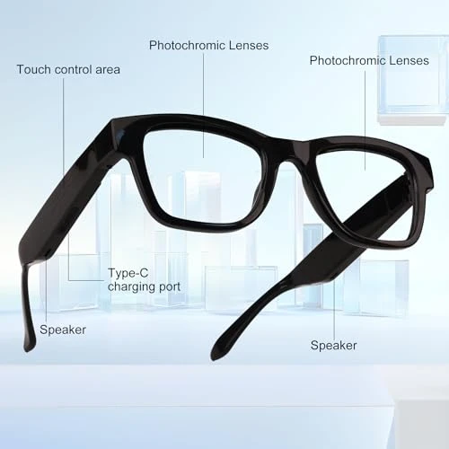 Smart Glasses with Color-Change Lenses — Smart Glasses, XOOMEER