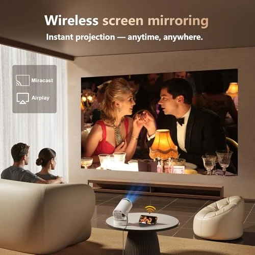 Smart Mini Projector with 4K Support — Smart Projector, Trunera