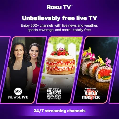 Smart Projector with Roku Streaming, 1080P FHD, Auto Focus, Dolby Audio, and WiFi/Bluetooth — Smart Projector, Aurzen