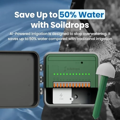 Smart Sprinkler Controller — Irrigation System, Soildrops