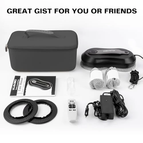 Window Cleaner Robot with Dual Water Spray — Window Cleaning Robot, KUIKIBO