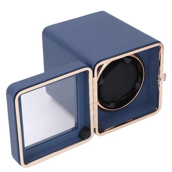 Automatic Watch Winder with Single Mechanism, 4 Modes, Silent, Evenly Rotating, Green Case, OutsideWorld