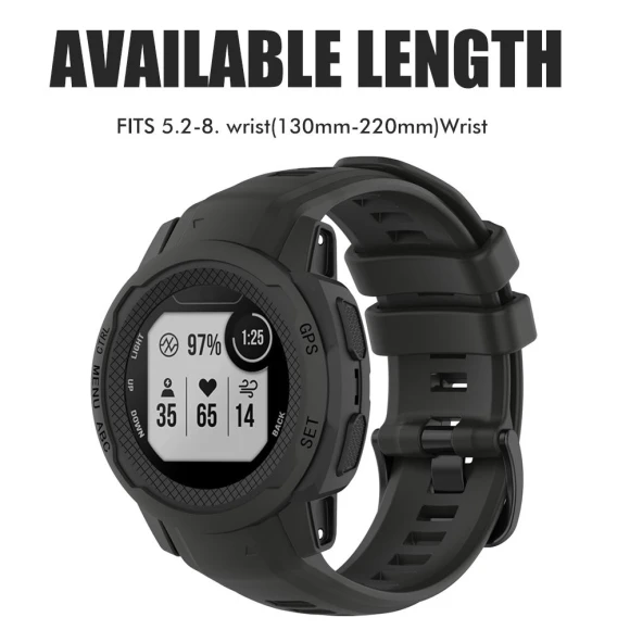 Replacement Silicone Watch Bands, GoolRC