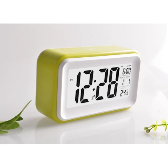 Touch Alarm Clock with Light Sensor, Fashionable bags