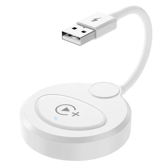 Wireless CarPlay Adapter with Youtube Netflix TikTok Support, Auto Launcher