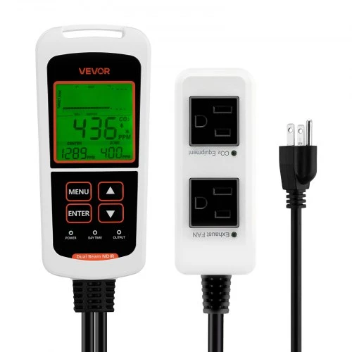 Carbon Dioxide Monitoring Controller — Air Quality Monitor, VEVOR