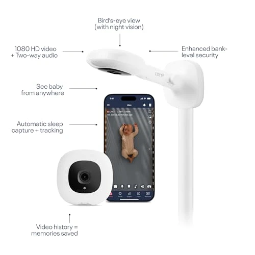 Smart Baby Monitor with Camera and Wall Mount — Baby Monitors, Nanit