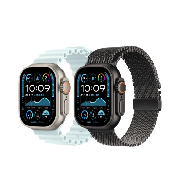 Watch Ultra 2 GPS + Cellular, 49 mm, Black Titanium Case, Ocean Black Band — Smart Watch, Apple